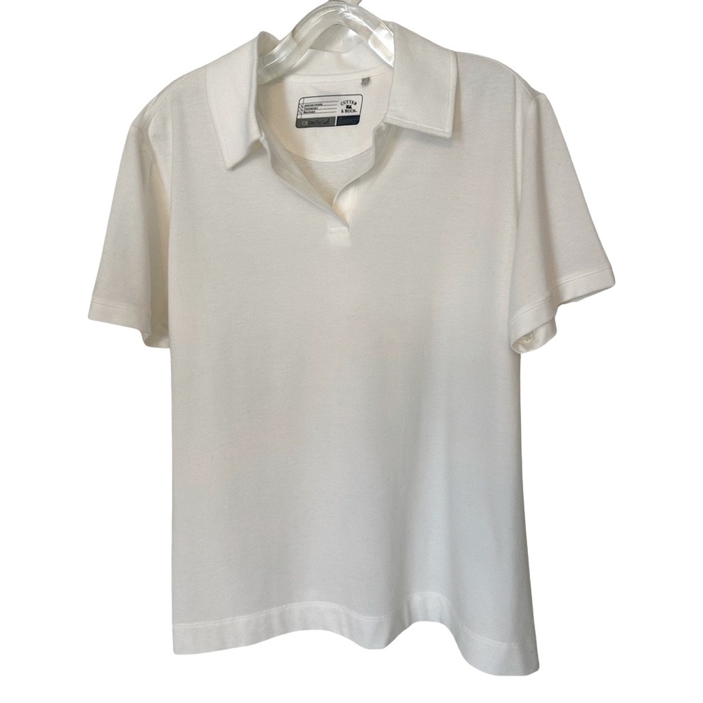 New W/Tags CUTTER & Buck Ladies Moisturize Wicking Golf Shirt, Size 1X